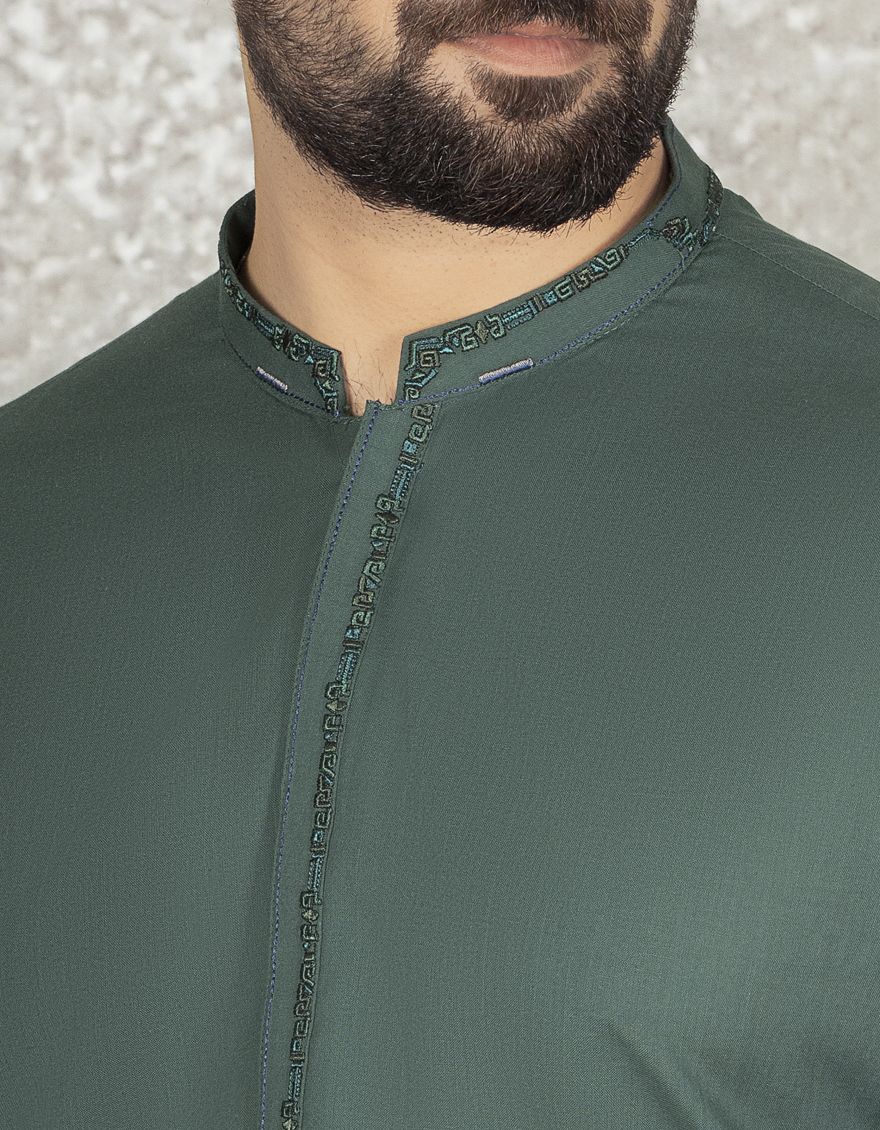 TEAL KURTA | JJK-A-US-36854/S22/DMR3165-CL - Image 2