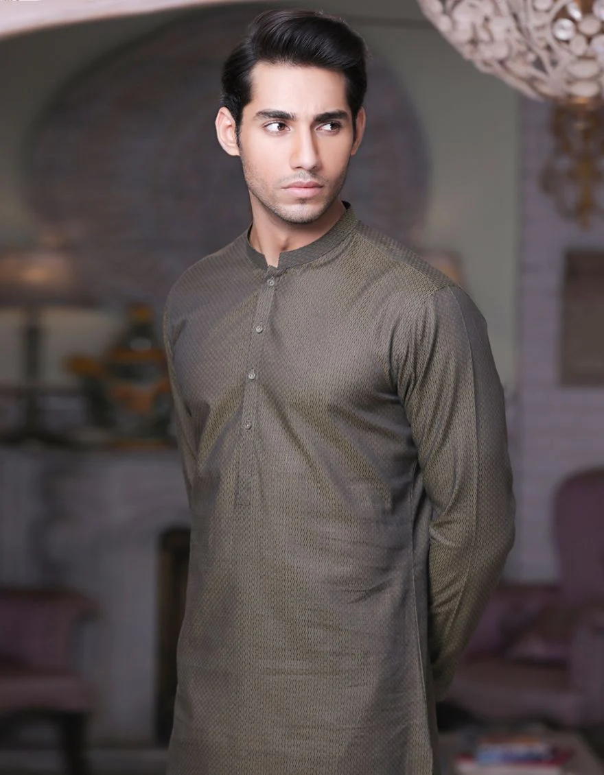 MEHNDI KURTA | JJK-A-US-37562/W21/JJ6975-PN - Image 3
