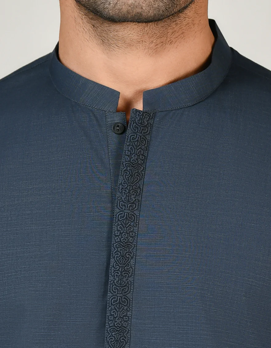 DARK GREEN KURTA | JJK-A-US-37797/S23/JJ9015-SF - Image 2