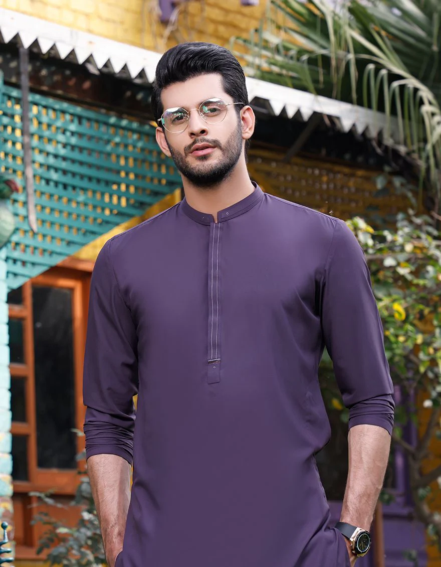 PURPLE KURTA | JJK-A-US-42129/S21/JJ7356 - Image 2
