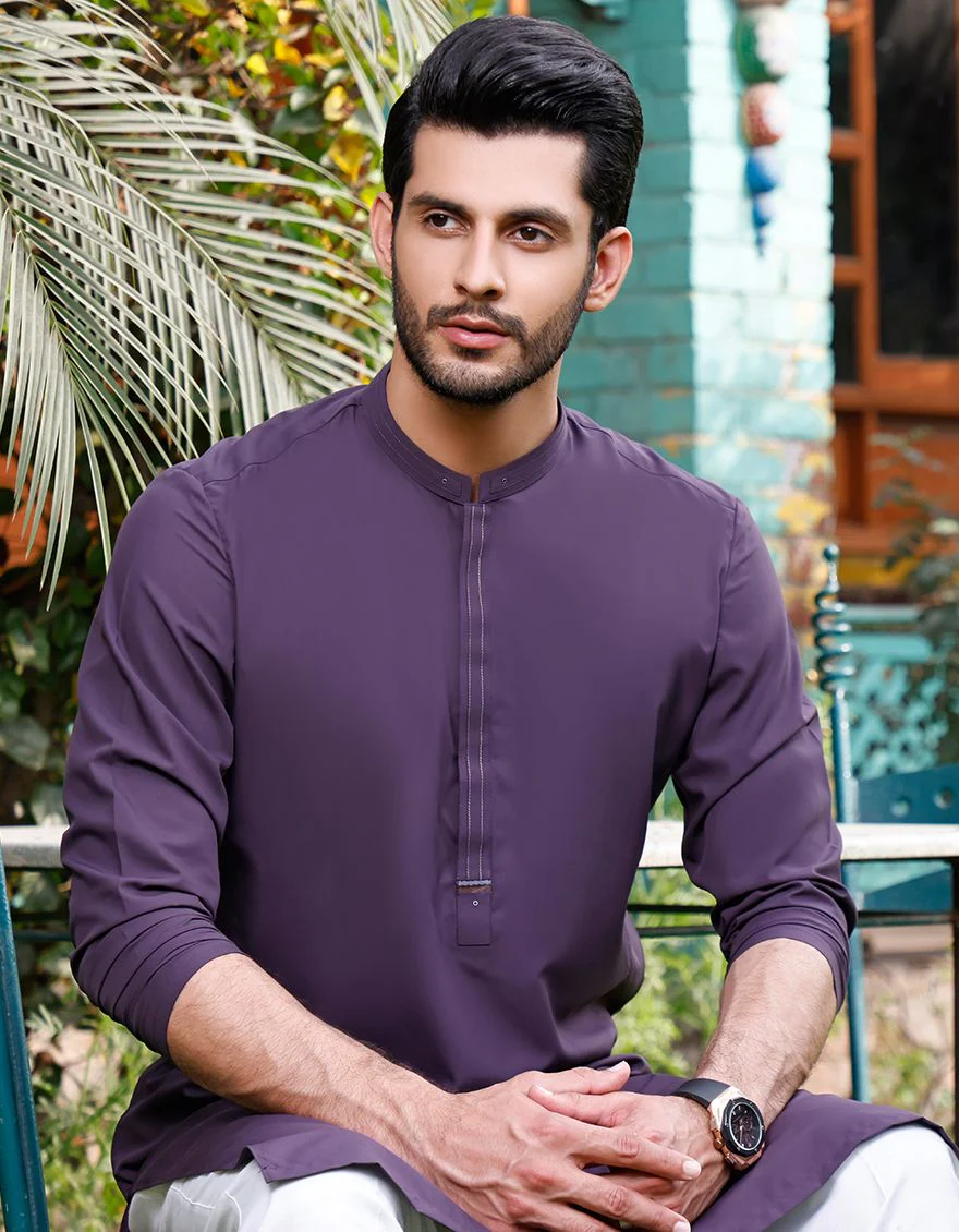 PURPLE KURTA | JJK-A-US-42129/S21/JJ7356 - Image 4