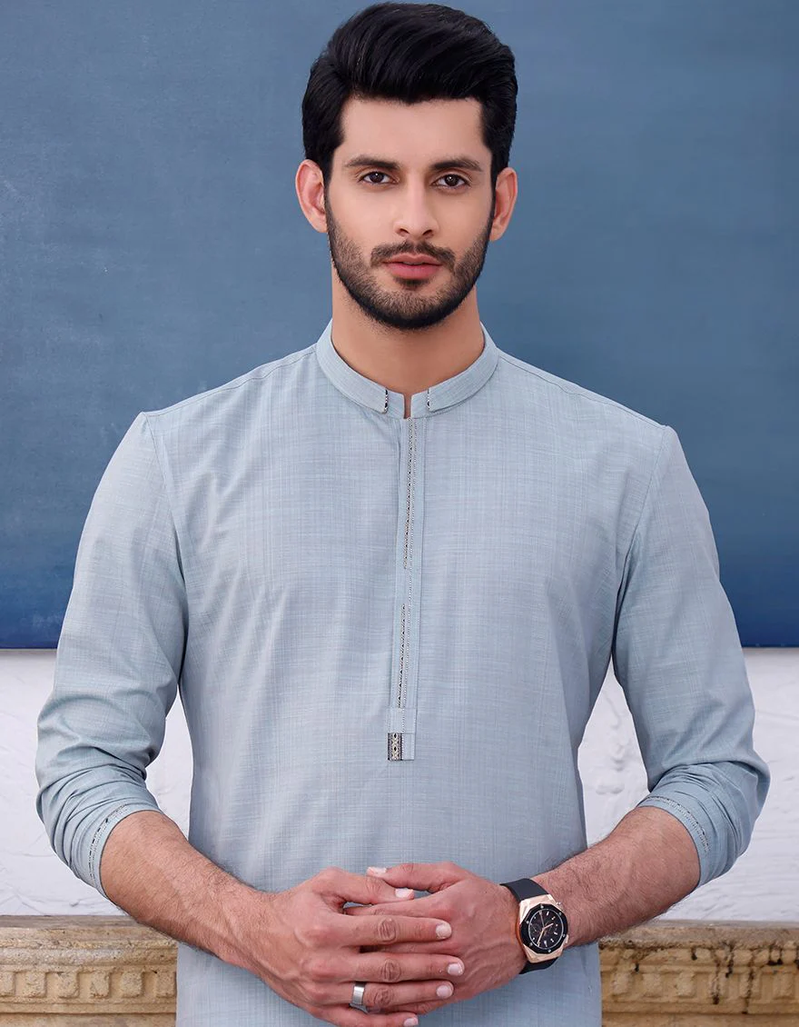 MINT GREEN KURTA | JJK-A-US-42130/S21/JJ7353 - Image 2