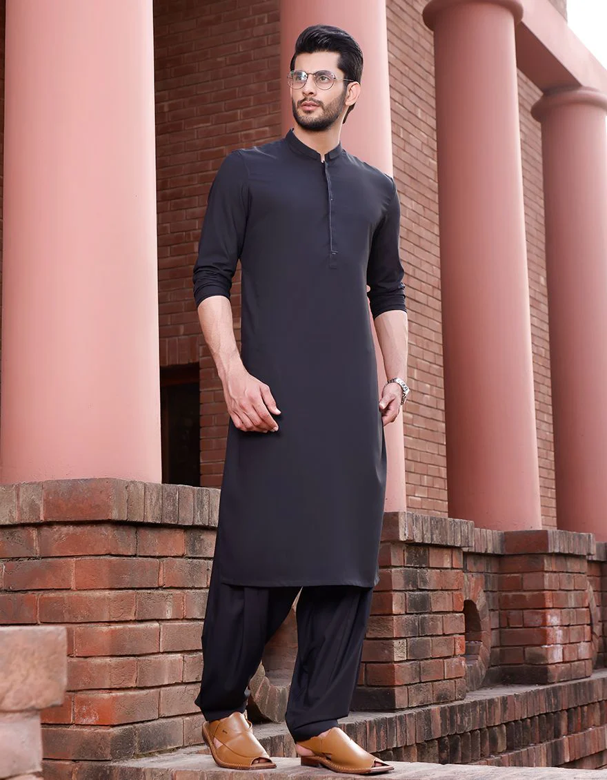 BLACK KURTA | JJK-A-US-42132/S21/JJ7356-CL - Image 2