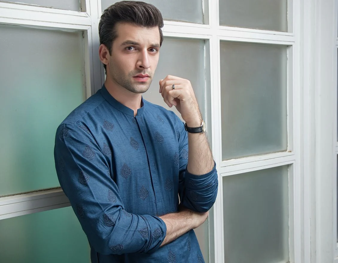 DULL NAVY KURTA | JJK-A-US-42206/S21/JJ7439-SF - Image 3