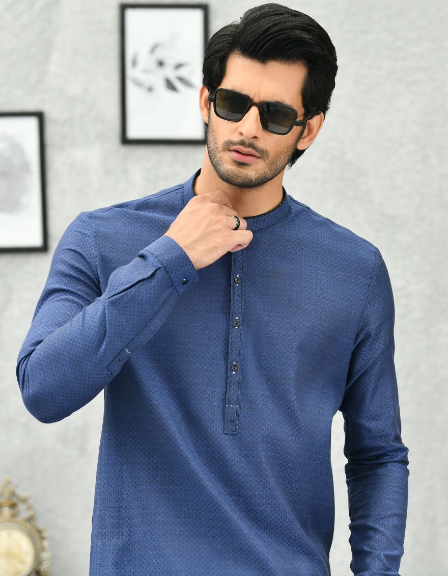 BLUE KURTA | JJK-A-US-42232/S21/JJ6975-CL - Image 2
