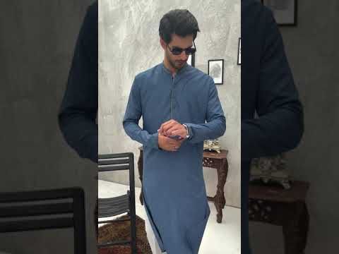 BLUE KURTA | JJK-A-US-42281/S21/JJ7498-CL - Image 3