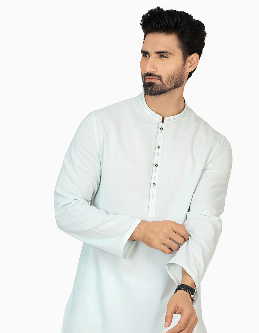ICE BLUE KURTA | JJK-A-US-42355/S21/JJ7290-CL - Image 2