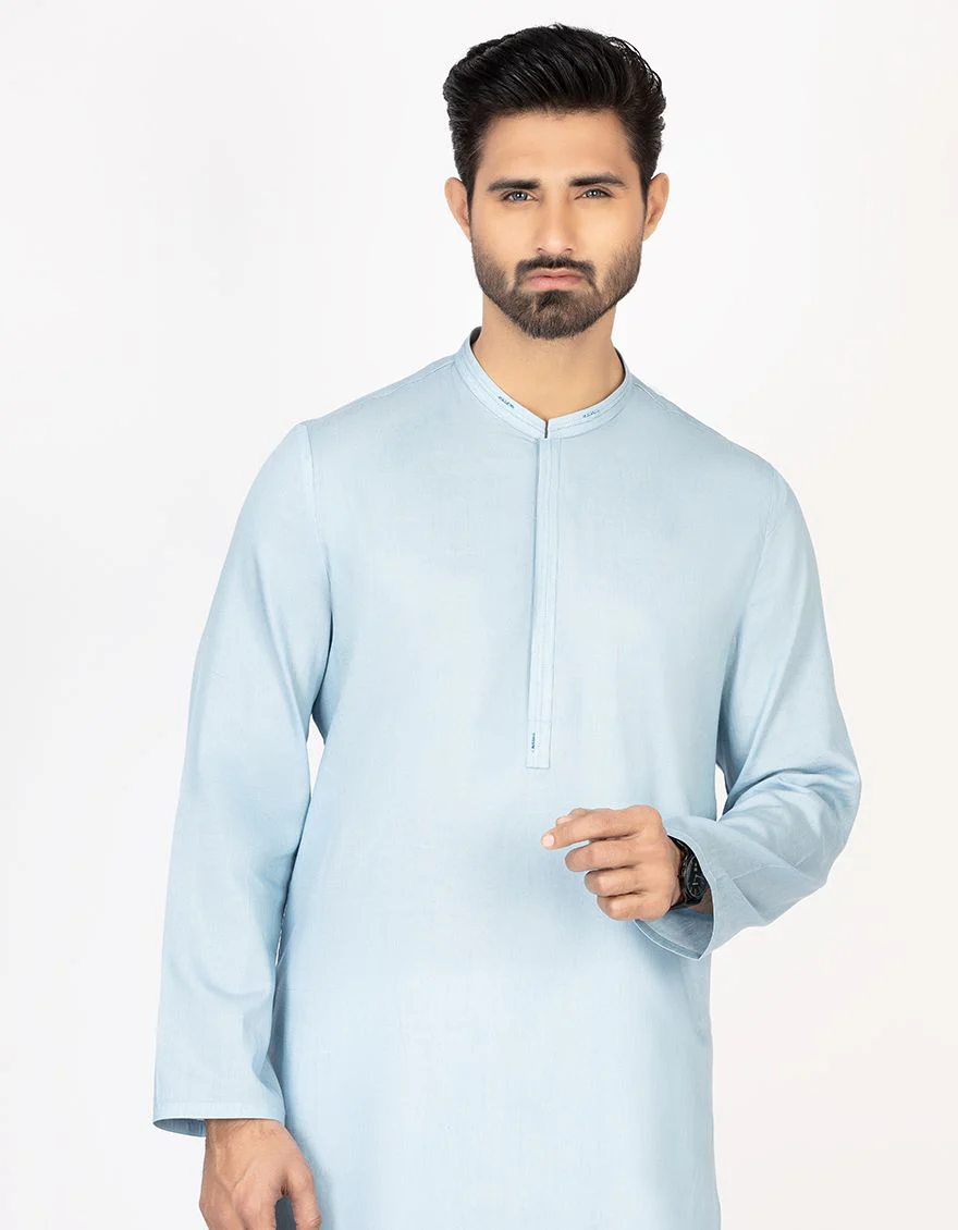 BLUE KURTA | JJK-A-US-42365/S21/JJDENIM-CL - Image 2