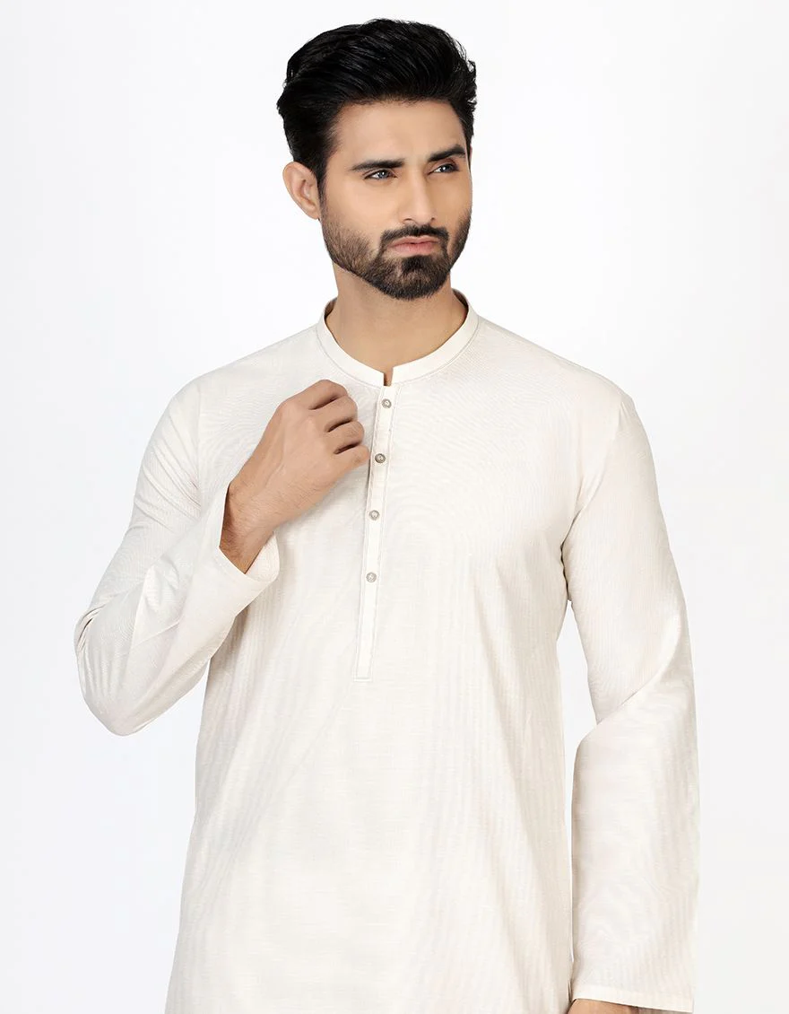 BEIGE KURTA | JJK-A-US-42366/S21/JJ7275-CL - Image 2