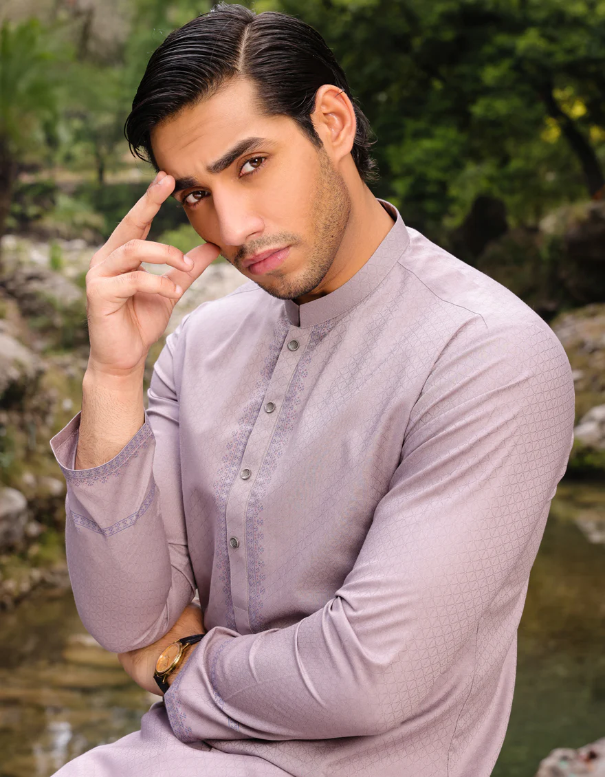 GREY COTTON KURTA | JJK-S-32798/S23/JJ9058-SF - Image 4