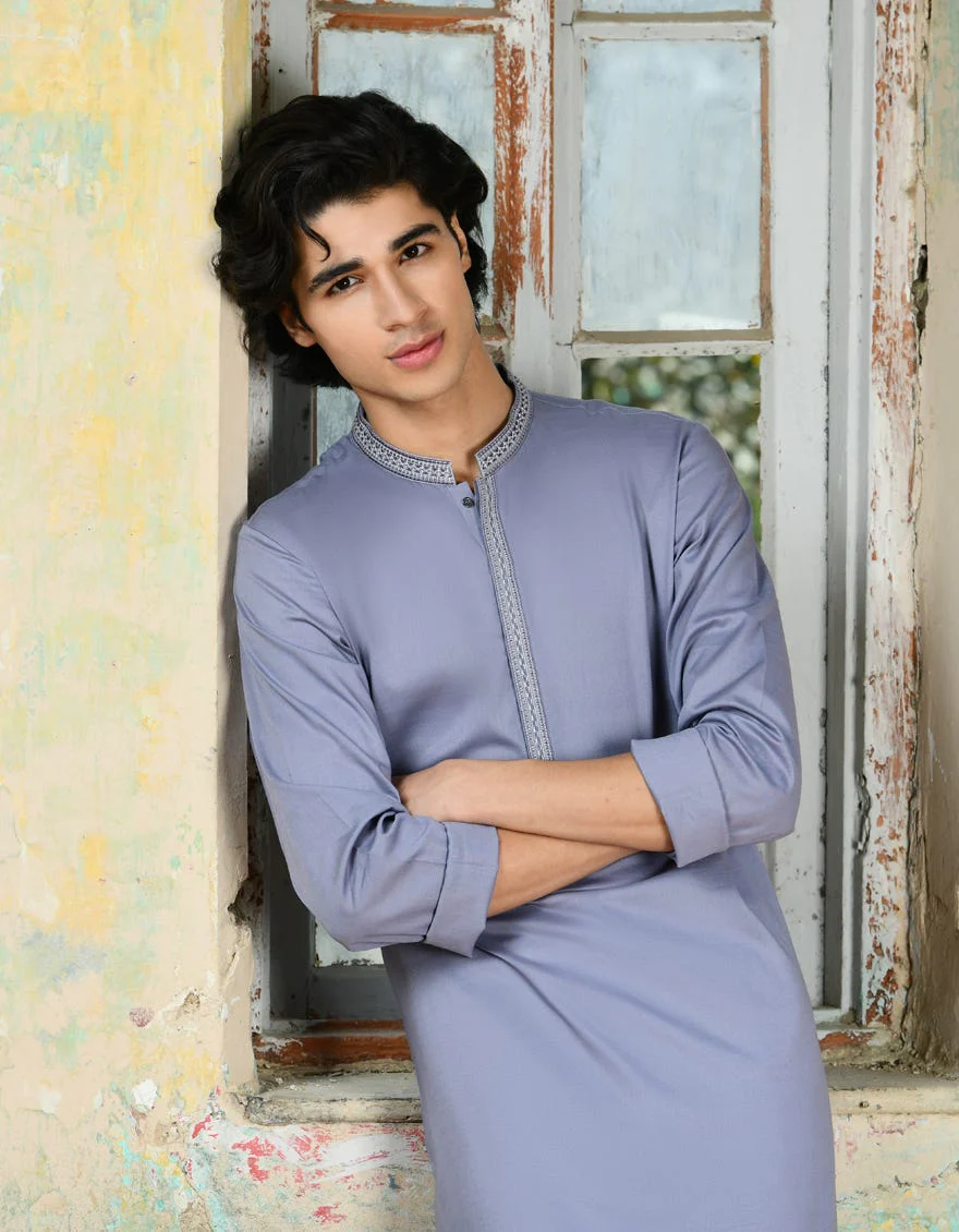 PURPLE COTTON KURTA | JJK-S-34701/S24/JJ9213-SF - Image 2