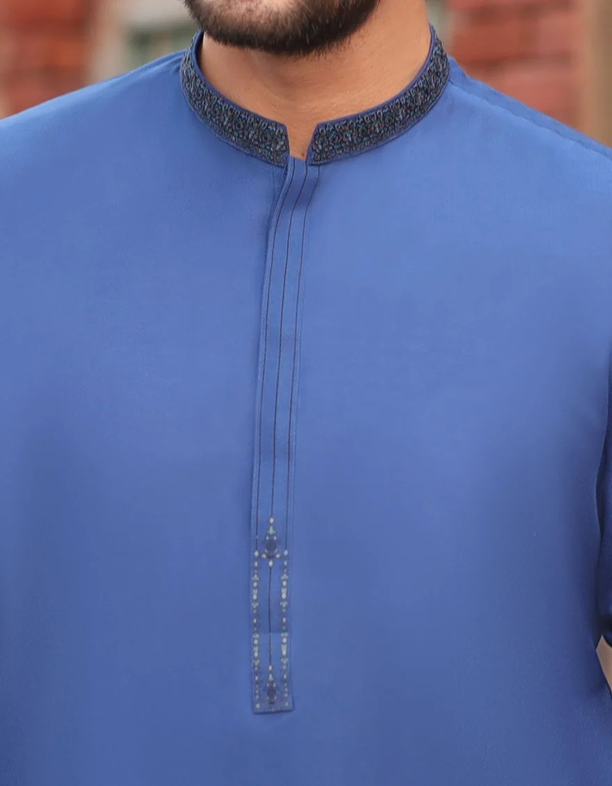 ELECTRIC BLUE KURTA | JJK-S-US-31113/S21/JJ6812 - Image 3