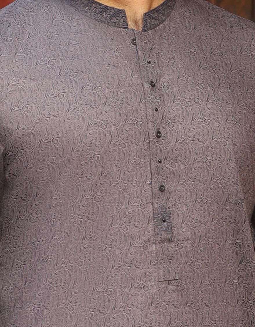 PURPLE KURTA | JJK-S-US-32447/S21/JJ6837 - Image 2