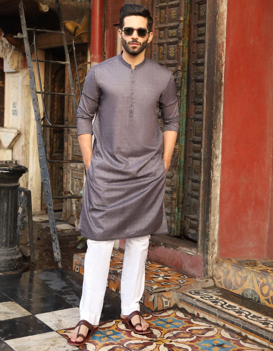 PURPLE KURTA | JJK-S-US-32447/S21/JJ6837 - Image 3