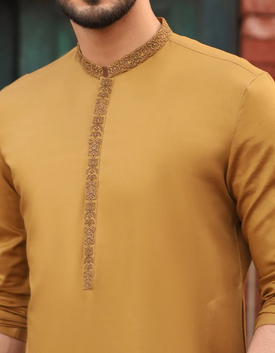 MUSTARD KURTA | JJK-S-US-32477/S21/JJ6960 - Image 3