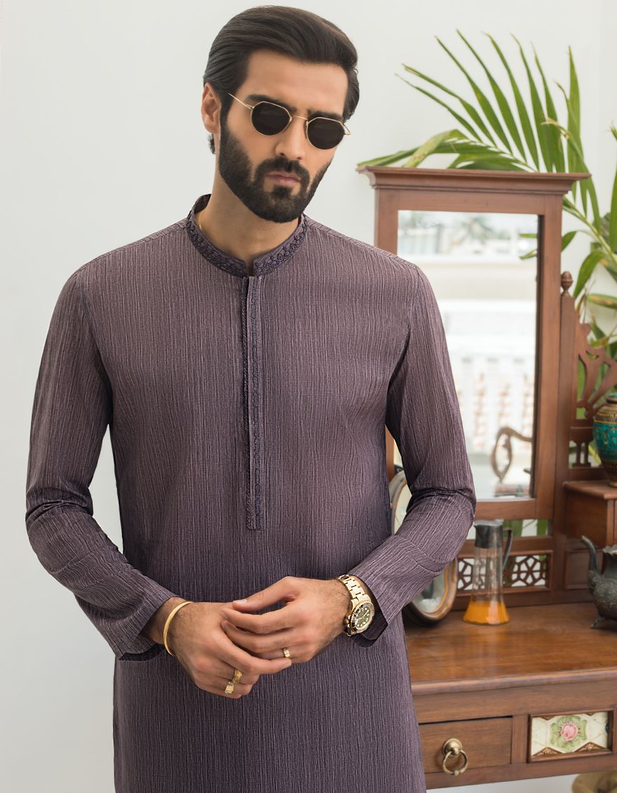 DARK INDIGO KURTA | JJK-S-US-32485/S21/JJ7210-SF - Image 2