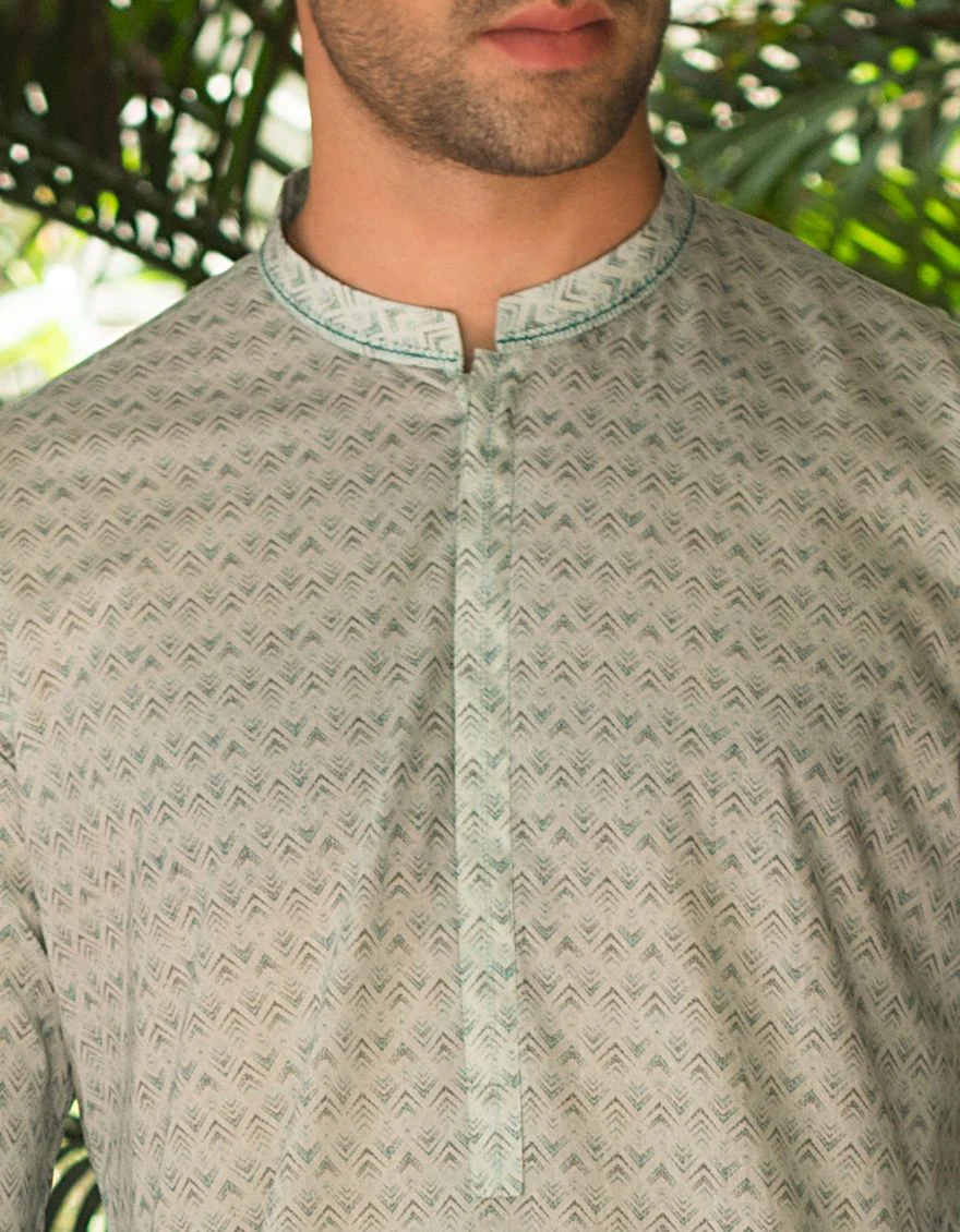 DULL SKY KURTA | JJK-S-US-32494/S21/JJ7210-SF - Image 3