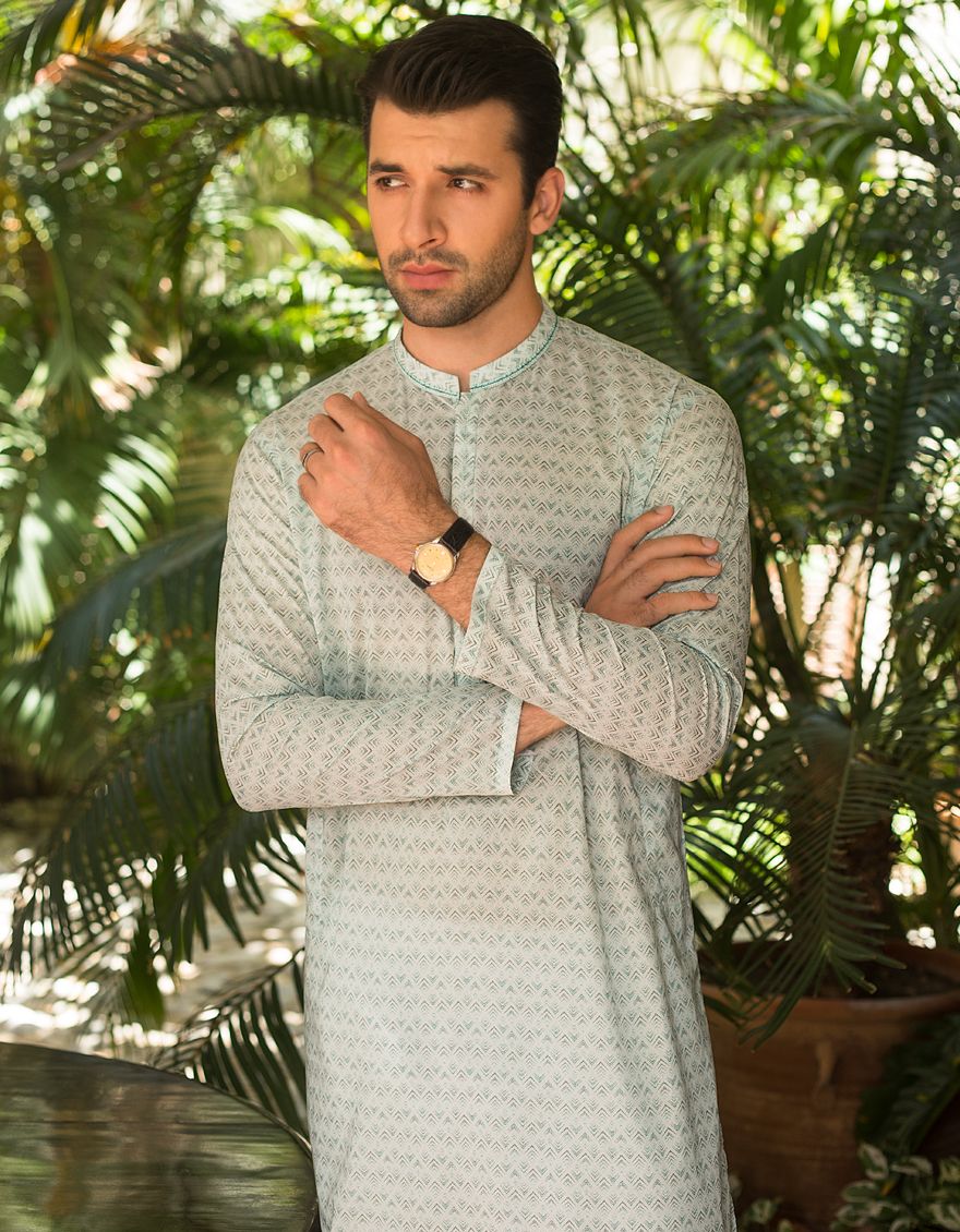 DULL SKY KURTA | JJK-S-US-32494/S21/JJ7210-SF - Image 4