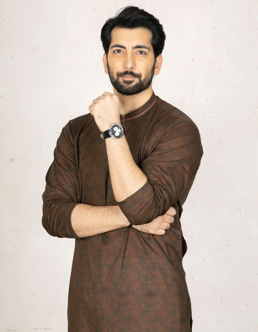 RUST KURTA | JJK-S-US-34068/S21/JJ7210-SF - Image 3