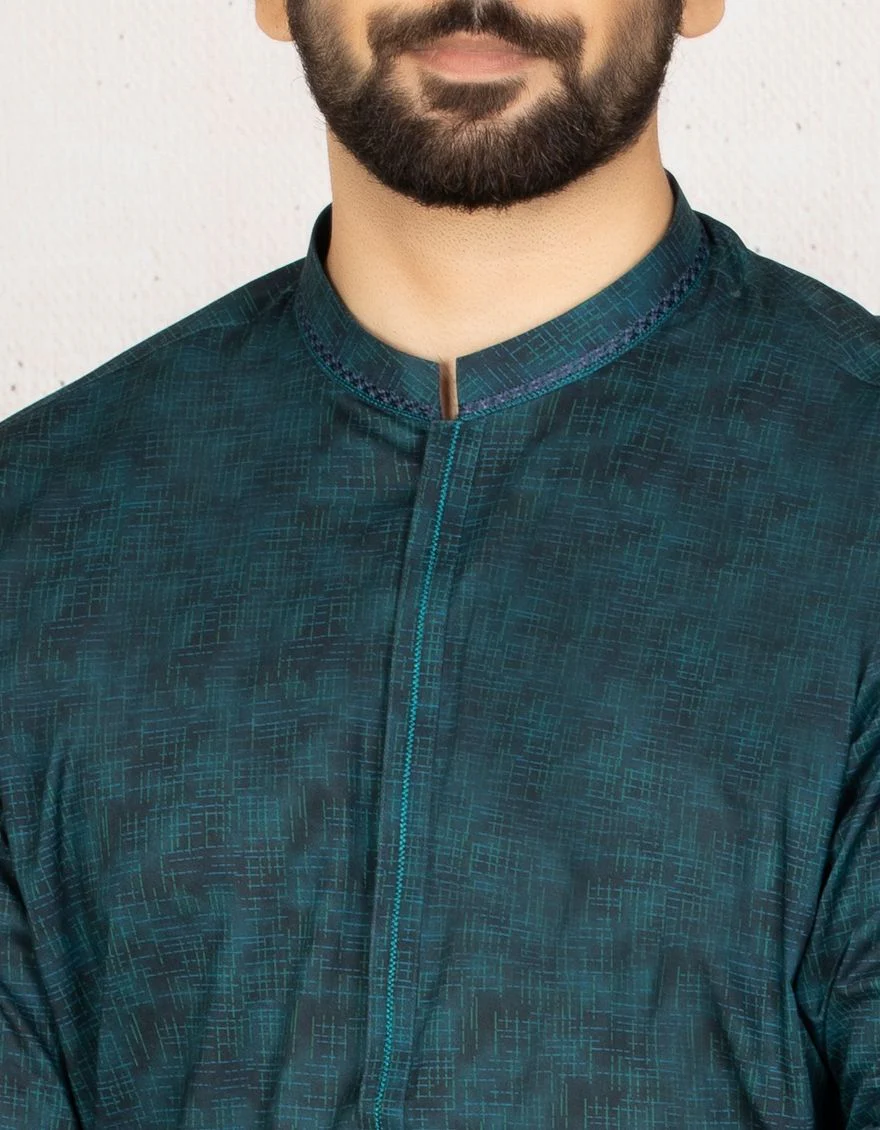 STEEL GREY KURTA | JJK-S-US-34069/S21/JJ7210-SF - Image 2