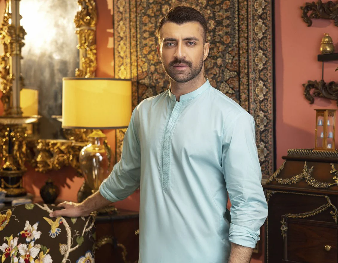 MINT GREEN KURTA | JJK-S-US-34133/S22/JJ7546-SF - Image 4