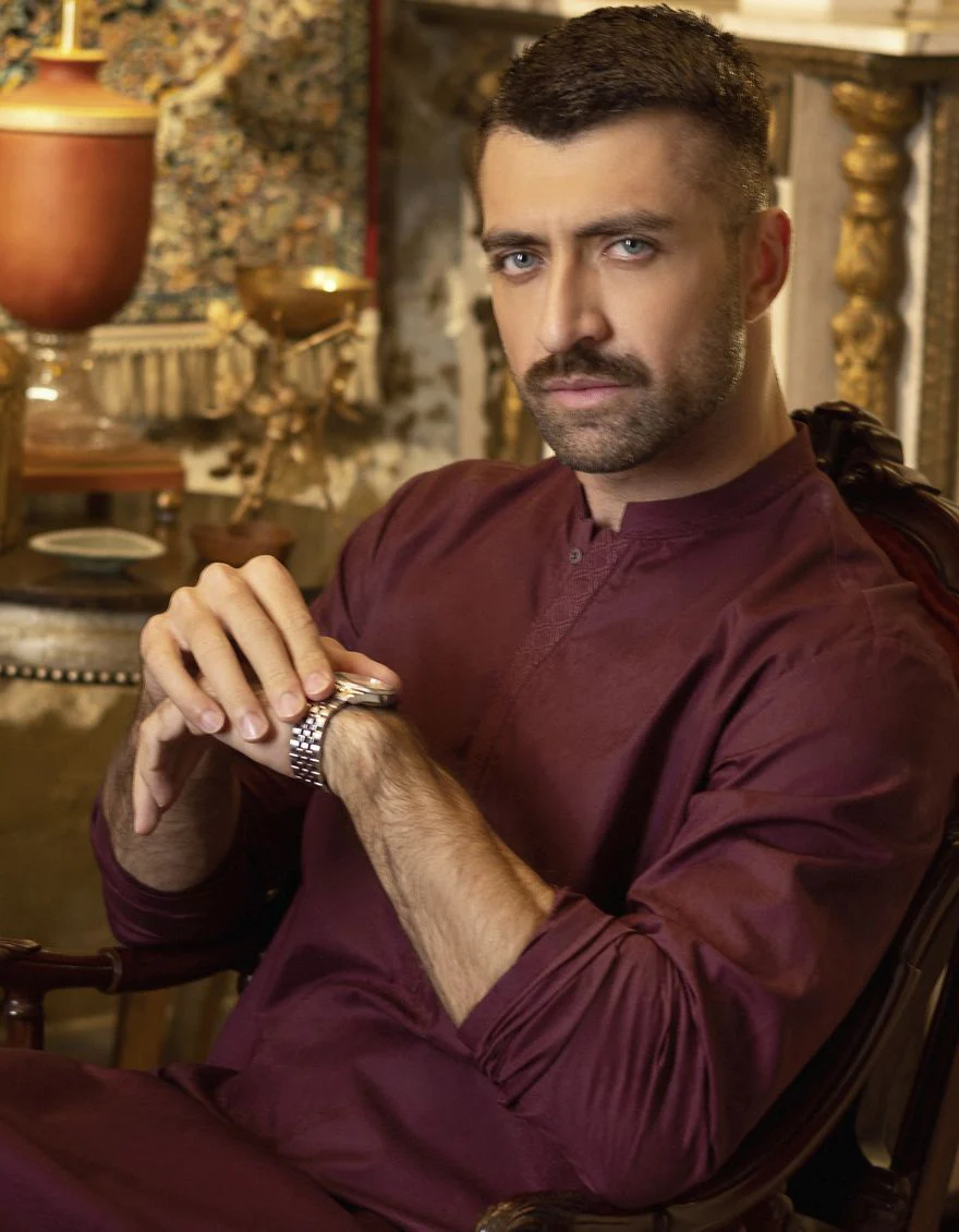 PLUM KURTA | JJK-S-US-34161/S22/JJ7661-SF - Image 3