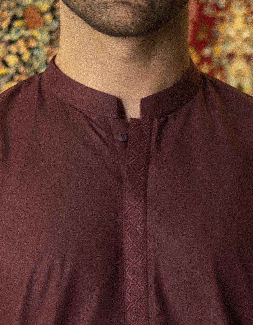 PLUM KURTA | JJK-S-US-34161/S22/JJ7661-SF - Image 5