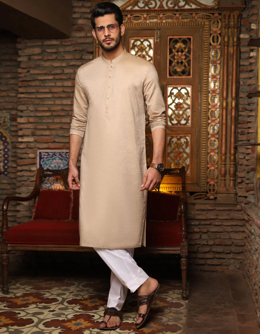 BEIGE KURTA | JJK-S-US-36689/S20/JJ7037