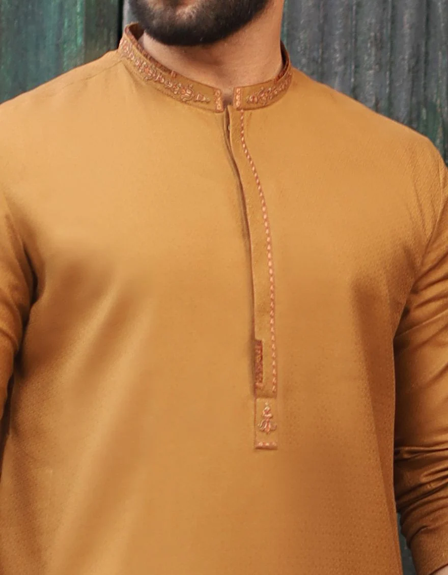 MASTARD KURTA | JJK-S-US-36755/S21/JJ7040 - Image 2