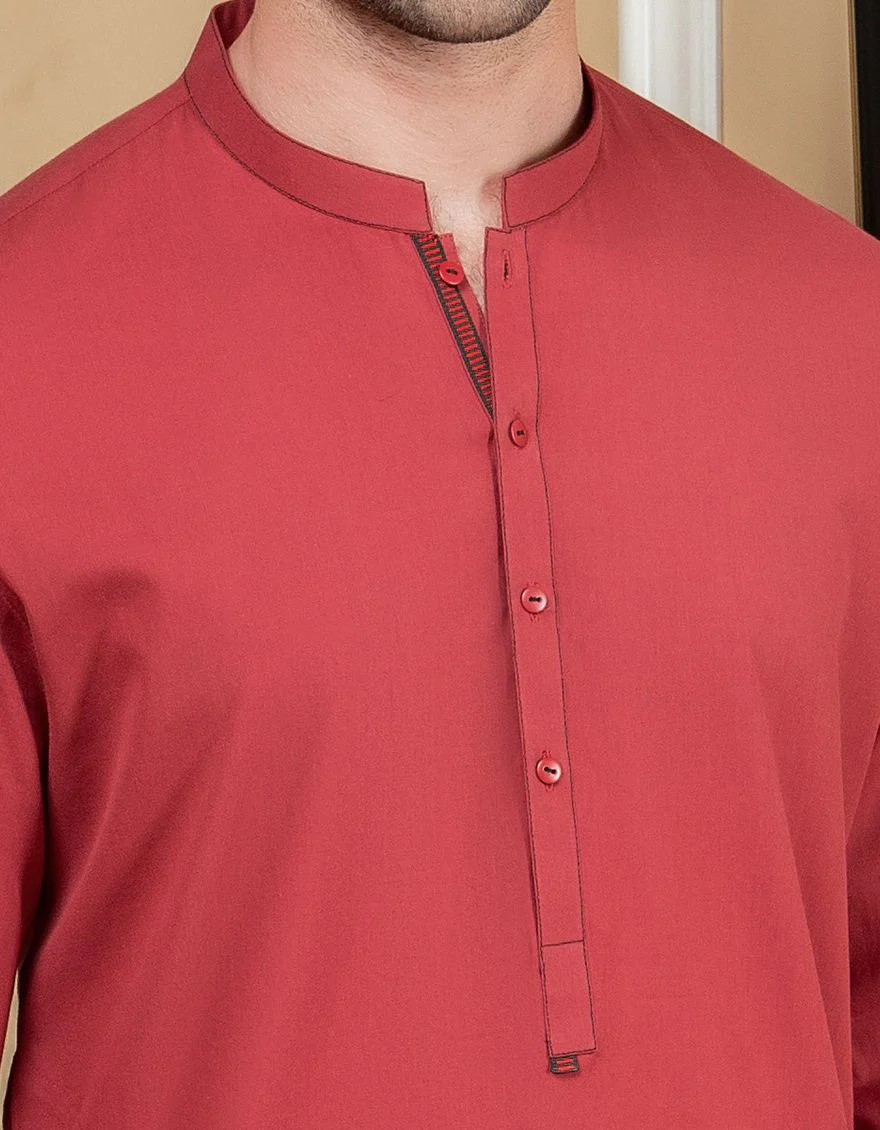 RED KURTA | JJK-S-US-36782/S21/DMR3146 - Image 2