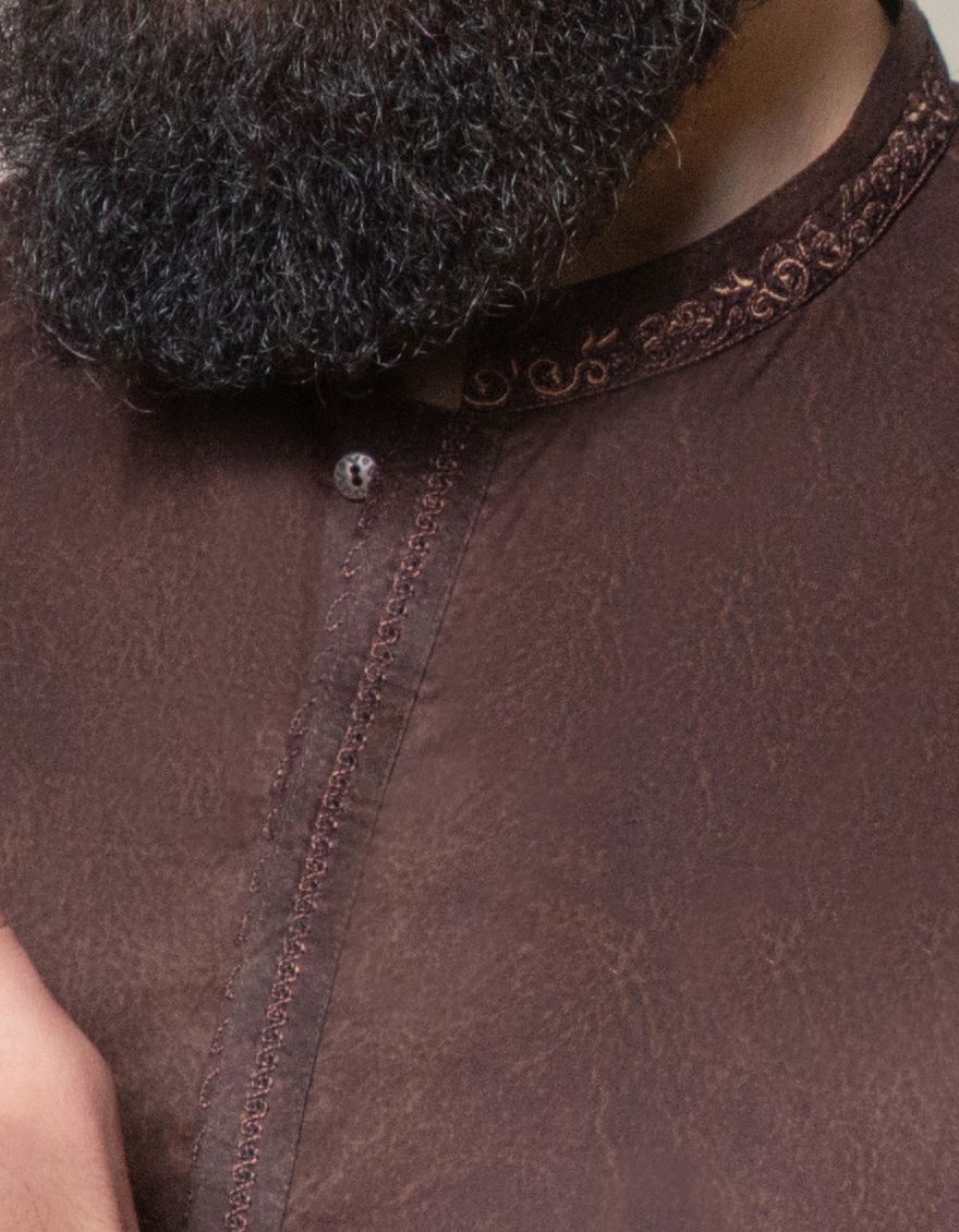 CHOCOLATE BRN KURTA | JJK-S-US-36789/S21/JJ7210-SF - Image 3