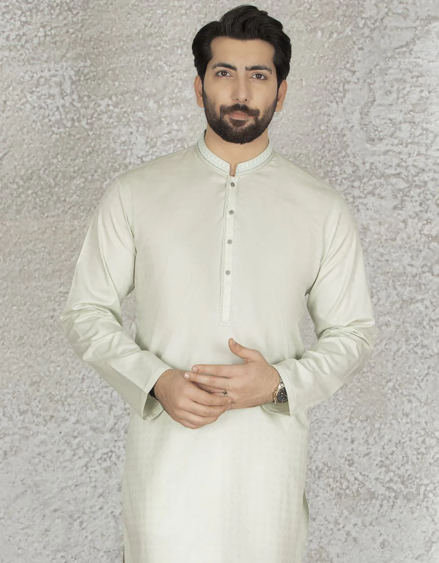 MINT GREEN KURTA | JJK-S-US-36865/S22/JJ7041-SF - Image 2