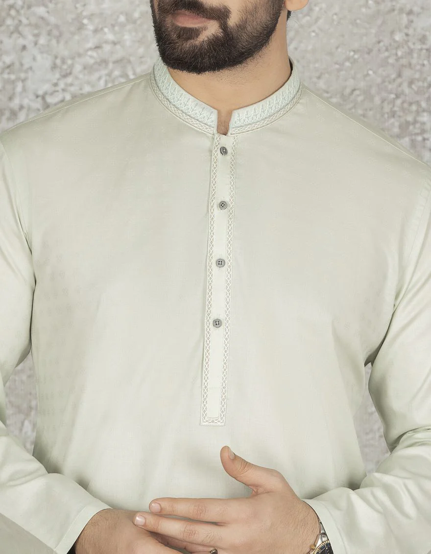 MINT GREEN KURTA | JJK-S-US-36865/S22/JJ7041-SF - Image 3