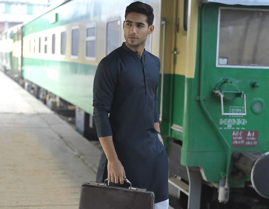 KAHI GREEN KURTA | JJK-S-US-40251/S22/JJ8134-PN - Image 4