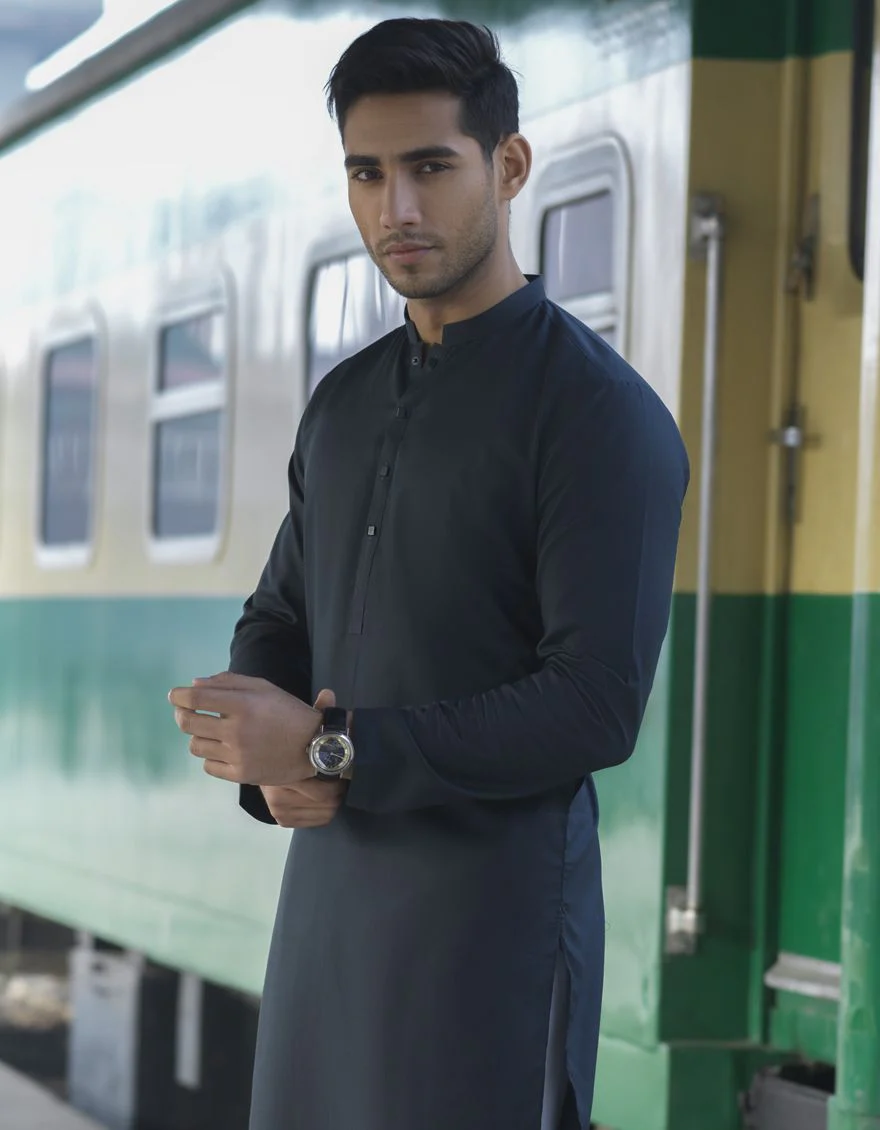 KAHI GREEN KURTA | JJK-S-US-40251/S22/JJ8134-PN - Image 6
