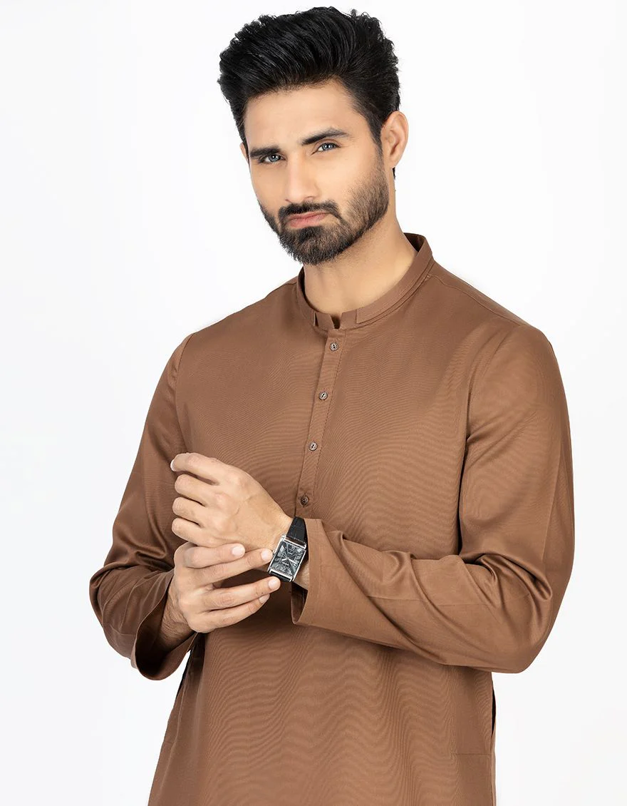 BROWN KURTA | JJK-S-US-43082/S21/JJ7274-CL - Image 2