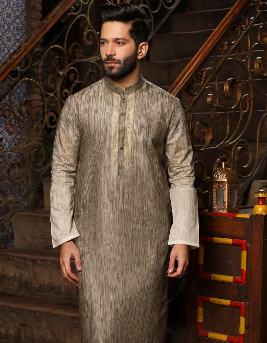 GREEN KURTA | JJK-S-US-90329/S20/JJ6837 - Image 2