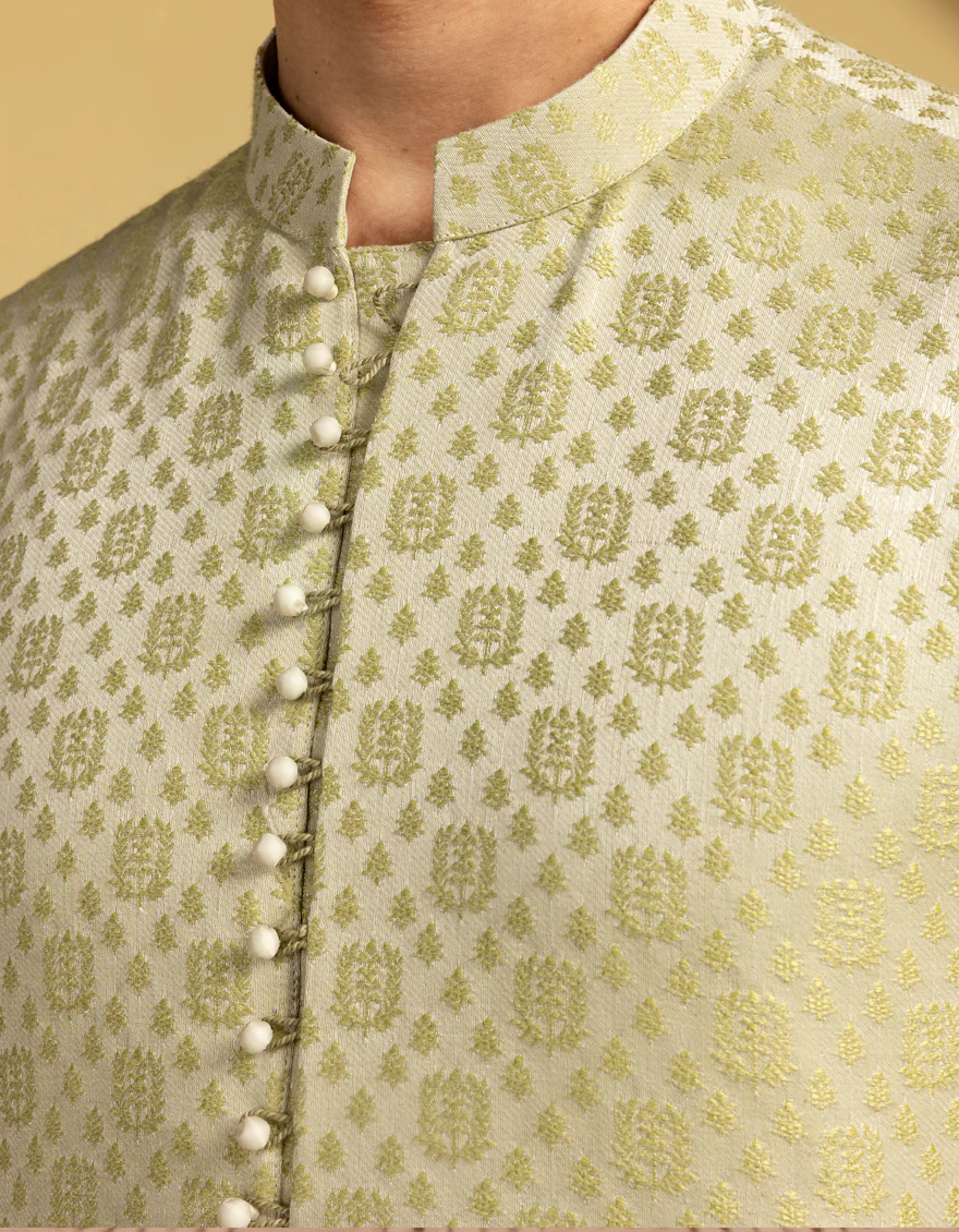 GRAPES BLENDED SPECIAL KURTA | JJK-SP-A-48209/S25/J - Image 3