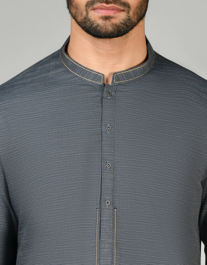 BLUE KURTA | JJK-US-24-32858 - Image 2