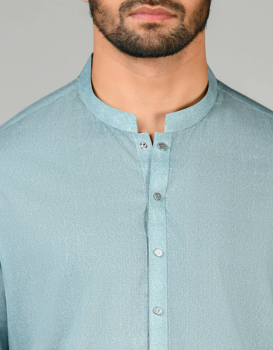BLUE KURTA | JJK-US-24-32878 - Image 2