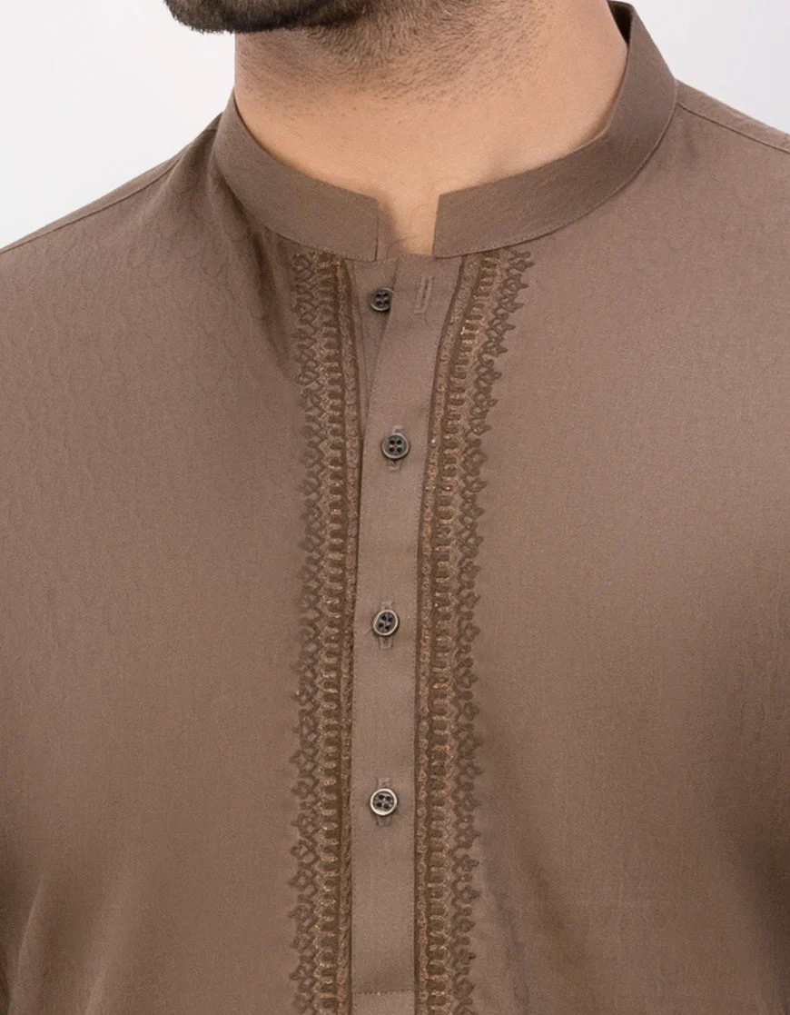 BROWN KURTA | JJK-US-04-34439 - Image 3