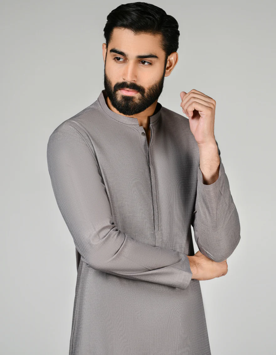 BROWN KURTA | JJK-US-24-34586 - Image 3