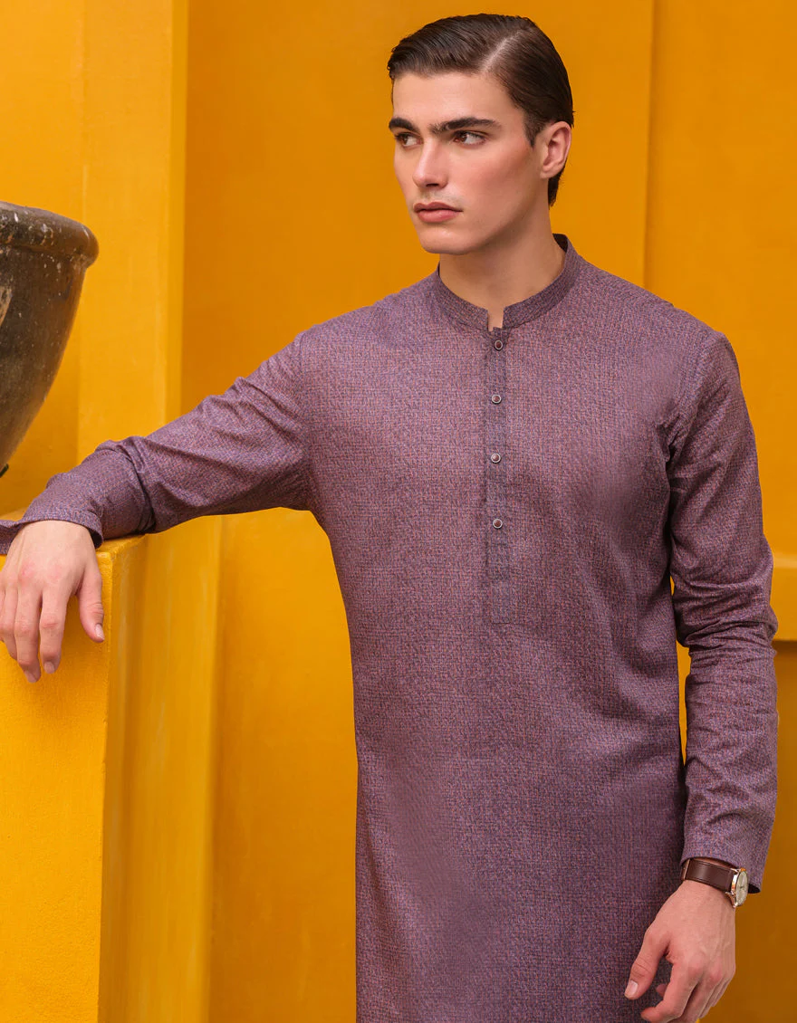 PURPLE KURTA | JJK-US-24-34615 - Image 2