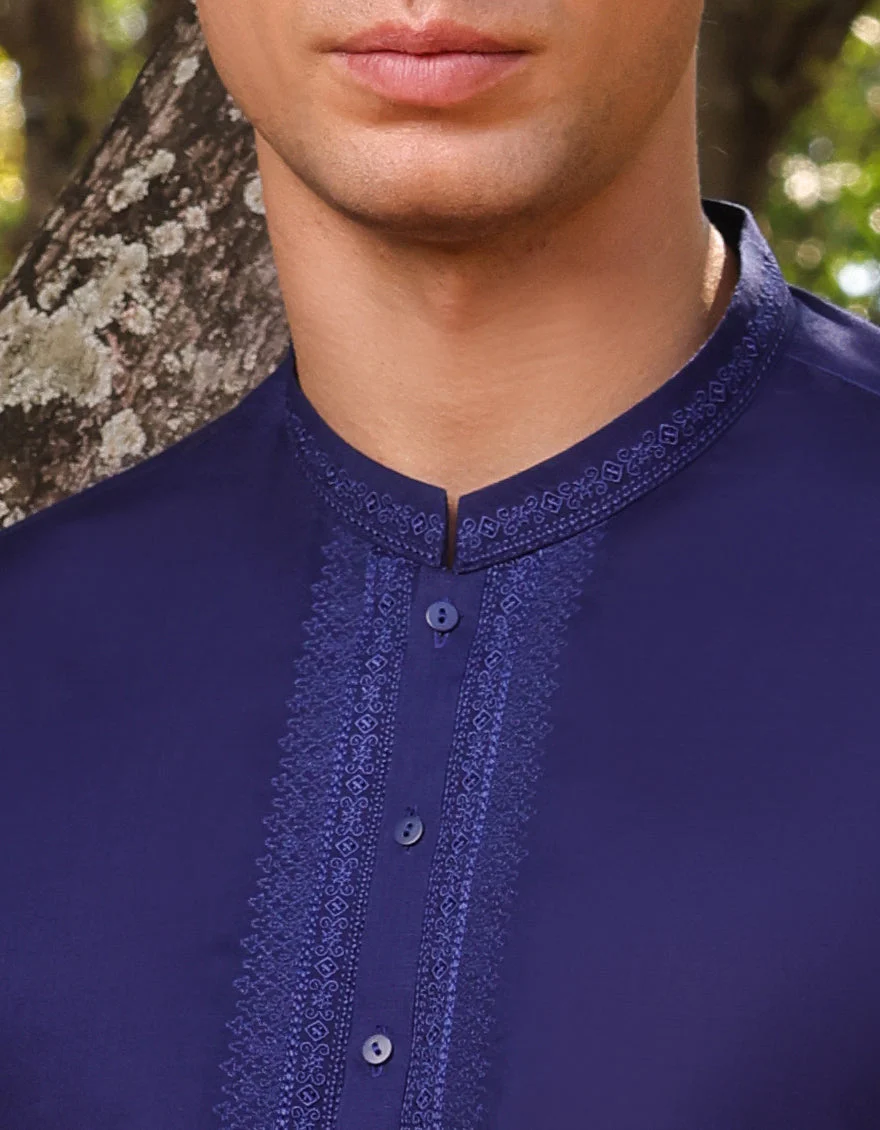 BLUE KURTA | JJK-US-24-34618 - Image 2