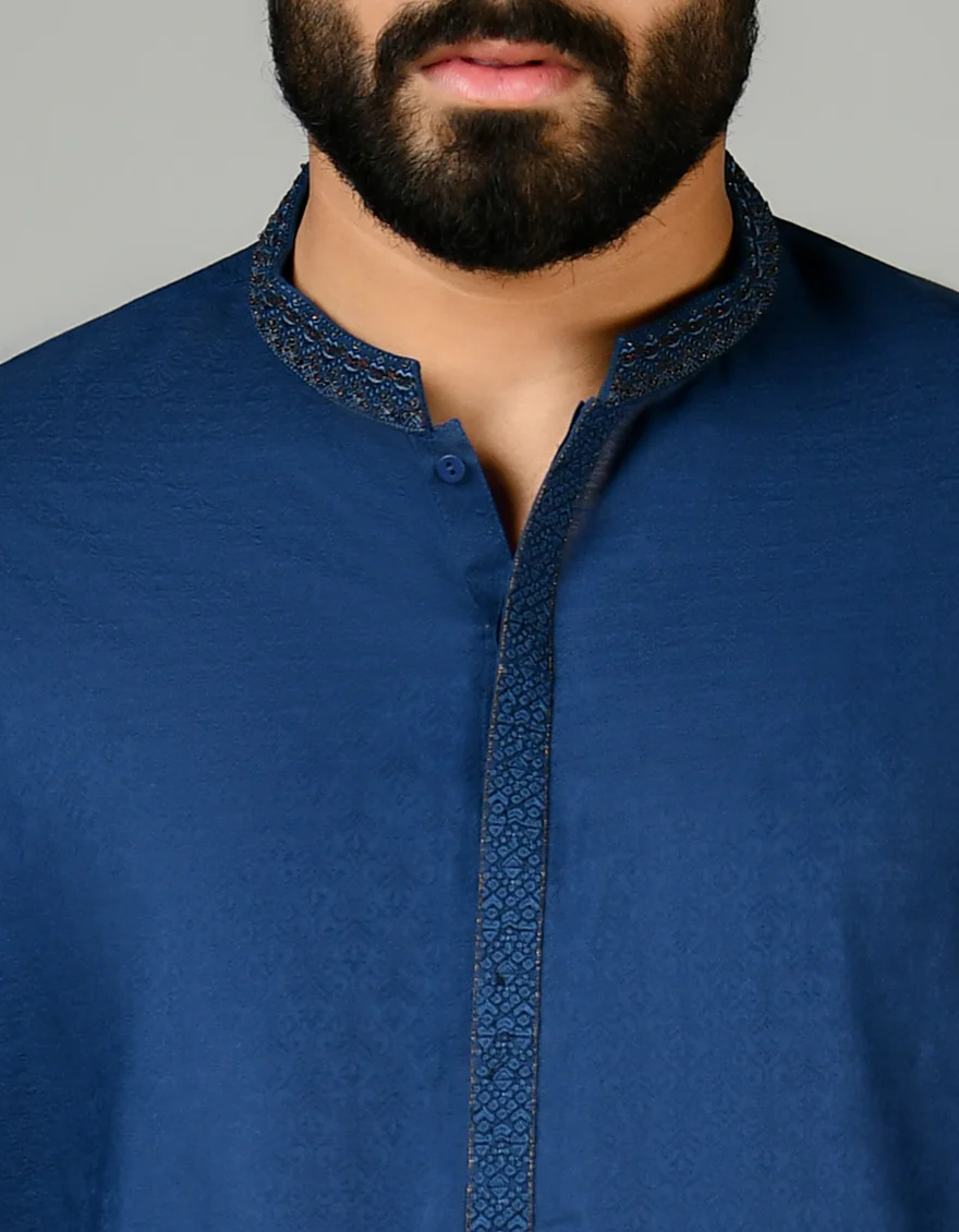 BLUE KURTA | JJK-US-04-37771 - Image 2