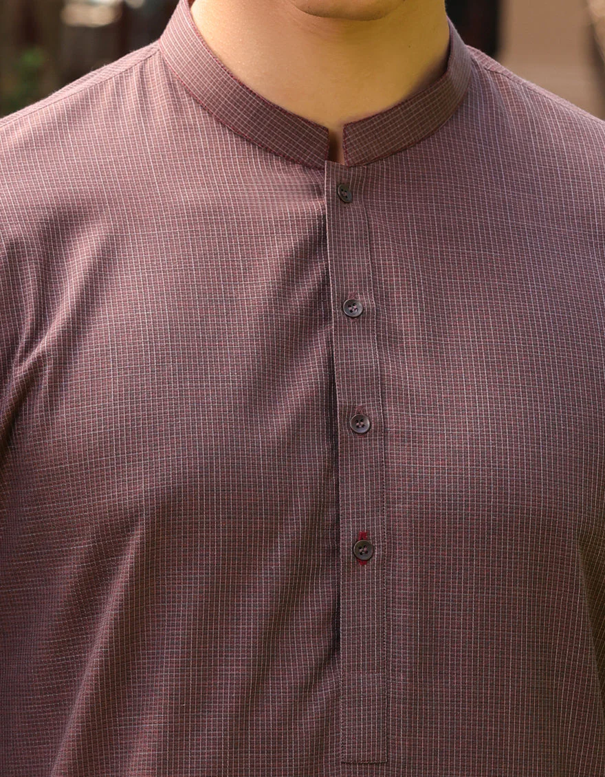 BROWN KURTA | JJK-US-04-37804 - Image 2