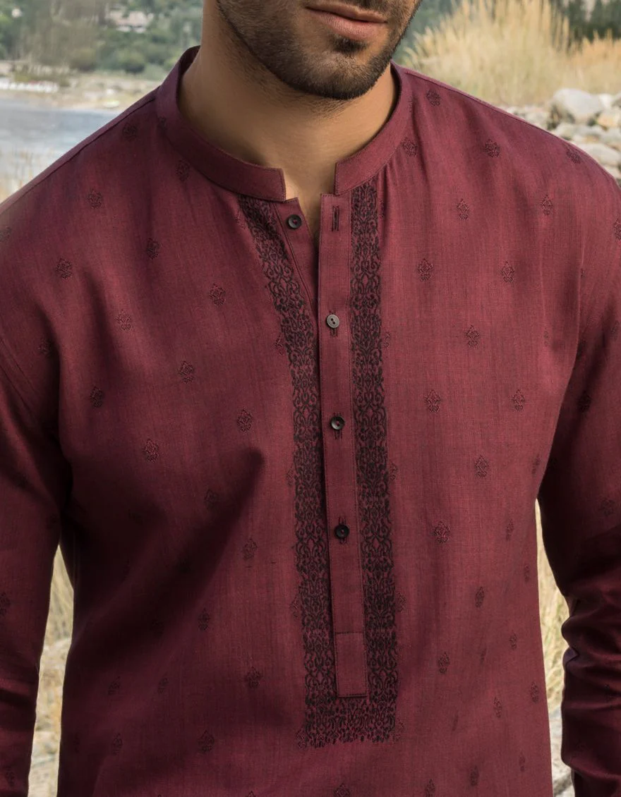 RUST KURTA | JJK-W-US-36834/W21/BMW515-SF - Image 3