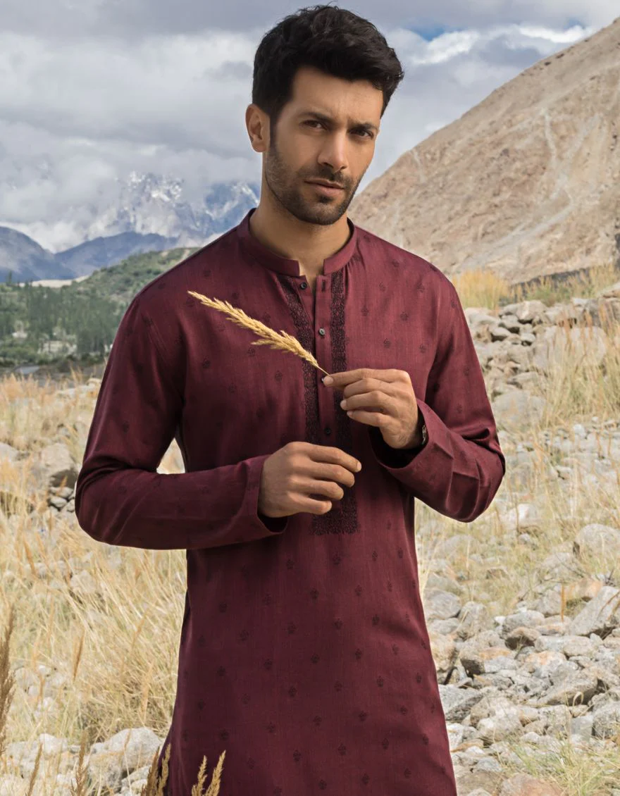 RUST KURTA | JJK-W-US-36834/W21/BMW515-SF - Image 4