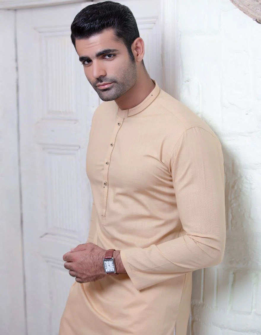 BISCUIT KURTA | JJK-W-US-37565/W21/JJ7165-CL - Image 2