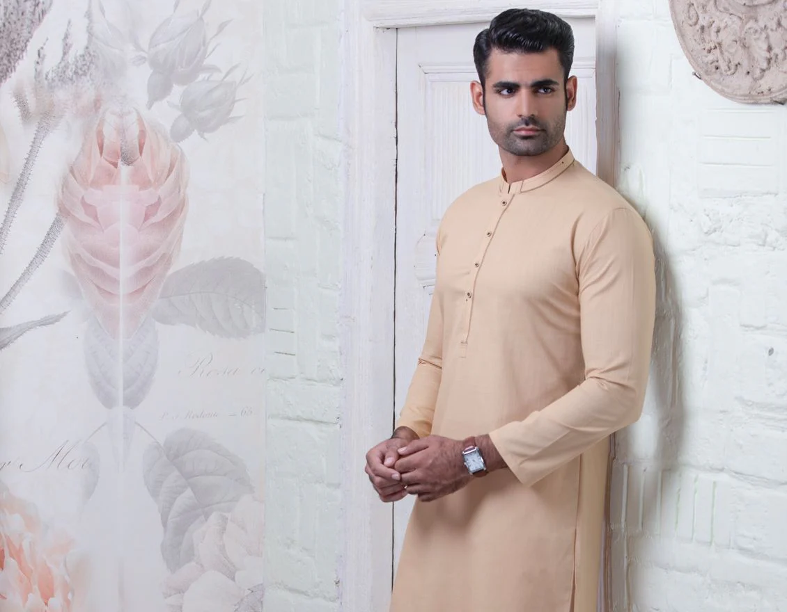 BISCUIT KURTA | JJK-W-US-37565/W21/JJ7165-CL - Image 3